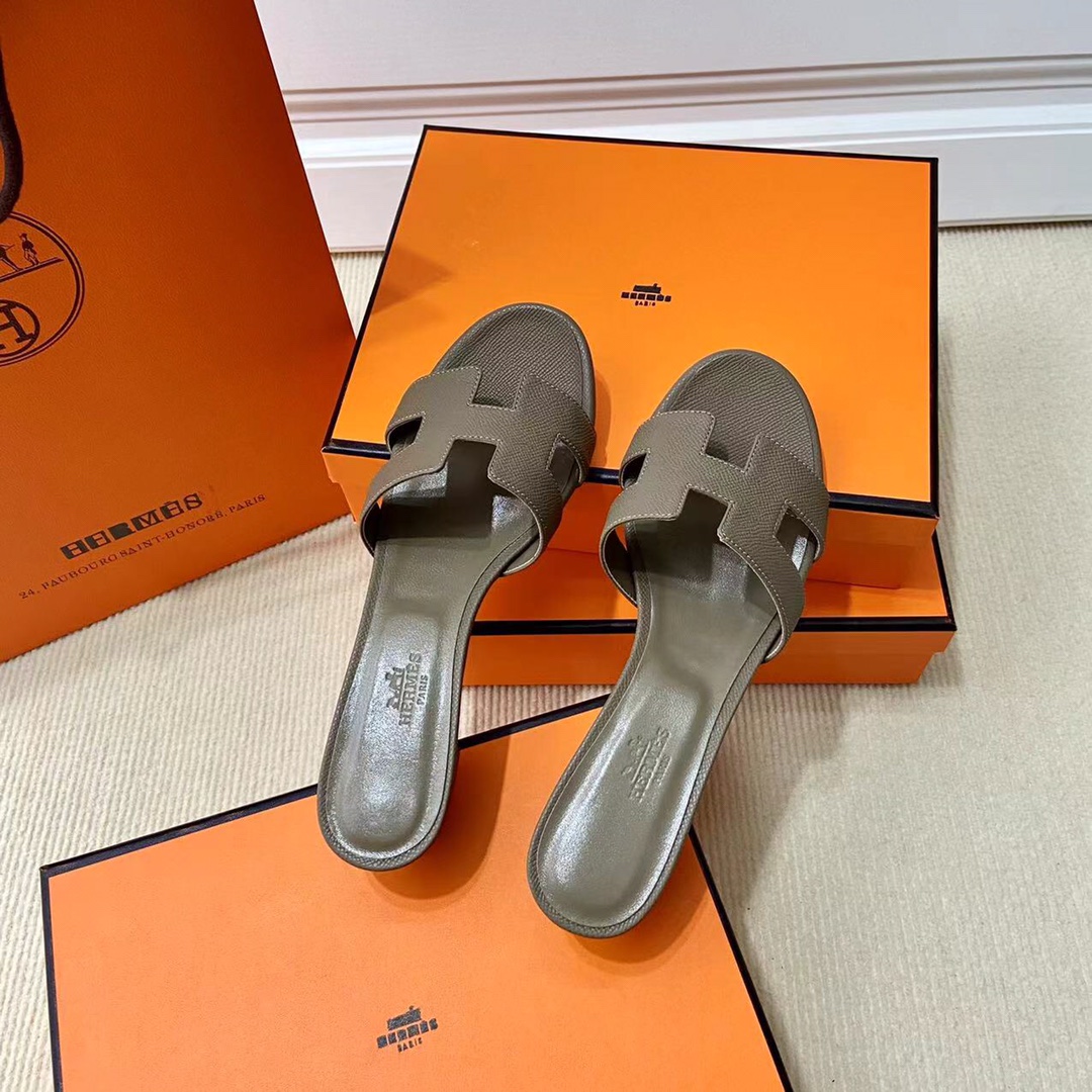 에르메스 올수공 오아시스 슬리퍼 샌들 앱송 13